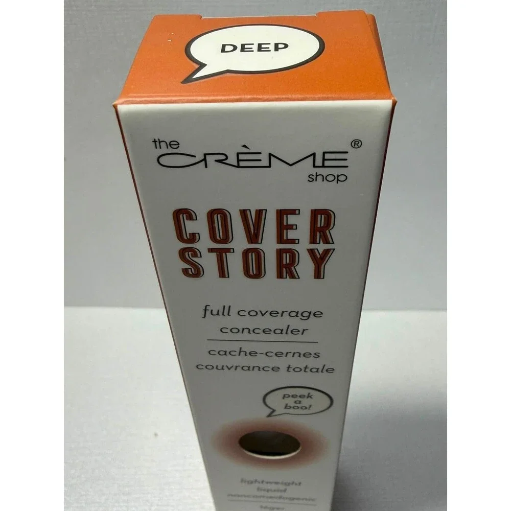 The Crème Shop Cover Story Full Coverage Concealer Deep Lightweight .26 oz